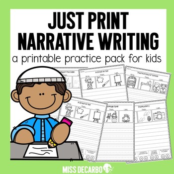 Preview of Narrative Writing Practice