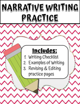 Narrative Writing Practice by Laura Hollinden | TPT