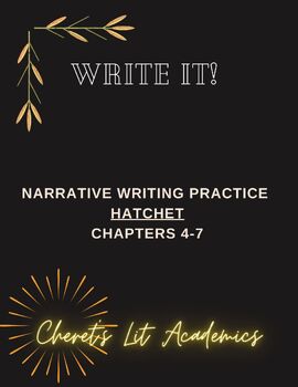 Preview of Narrative Writing Practice with Hatchet