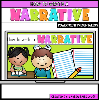 narrative writing presentation