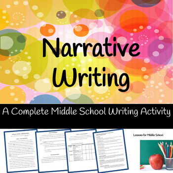 Preview of Narrative Writing - Getting to know you writing activity (Middle School)