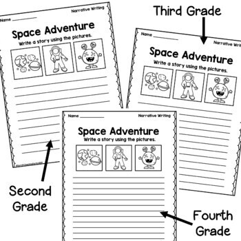 free narrative writing prompt worksheet by terrific teaching tactics