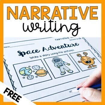 Preview of Free Narrative Writing Prompt Worksheet