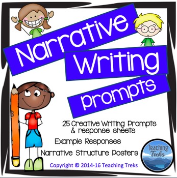 Preview of Narrative Writing: Narrative Writing Prompts - Great for NAPLAN Prep