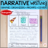 Narrative Writing Prompts Graphic Organizers and Centers -