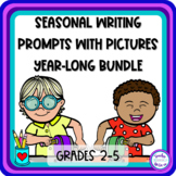 Narrative Writing Prompts | Seasonal Year Long Writing Bundle