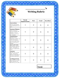 Narrative Writing Rubric