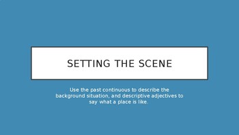 Setting The Scene Worksheets Teaching Resources Tpt