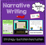 Narrative Writing Skills Pack-Quotation Punctuation