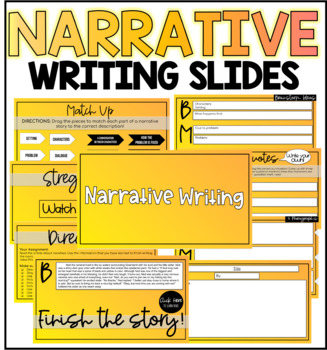 Preview of Narrative Writing Slides 