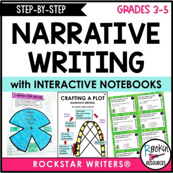 Preview of NARRATIVE WRITING - ESSAY WRITING - WRITING PROGRAM - 3RD 4TH 5TH GRADE WRITING
