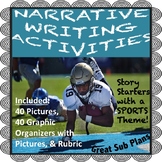 Narrative Writing Story Starters - Sports Theme