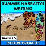 Narrative Writing Summer Fiction Prompts With Pictures #MegaMay