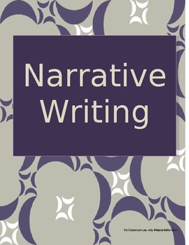 Preview of Narrative Writing Teaching Practice Resources STAAR
