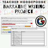 Narrative Writing Template with Peer Review