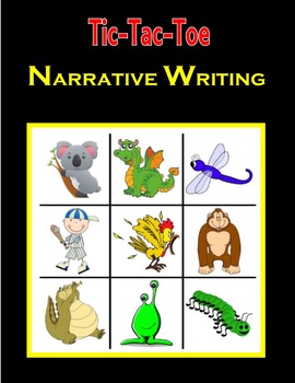Preview of Narrative Writing - Tic-Tac-Toe