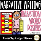 Temporal/Transition Words Posters | Bookmarks | Sequence Words