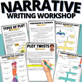 Narrative Writing UNIT With Graphic Organizers, Literary E