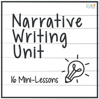 Preview of Narrative Writing Unit: 16 Mini-Lessons to Master Narratives in Grades 6-8