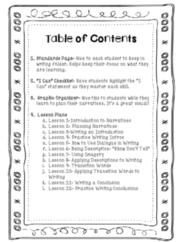 Narrative Writing Unit- 5th Grade by Eat Pray Learn | TpT