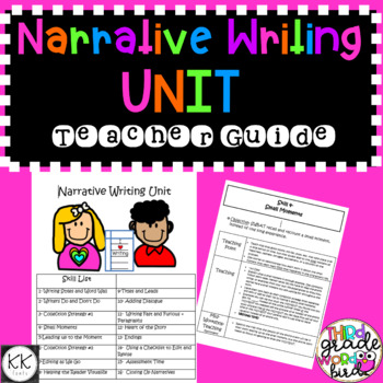 Preview of Narrative Writing Unit: A Teacher's Guide