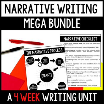 Preview of Narrative Writing Unit MEGA-BUNDLE