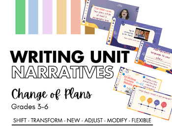 Preview of Narrative Writing Unit - Meets New Ontario Language Curriculum