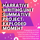 Narrative Writing Unit Summative Project: Exploded Moment HANDOUT
