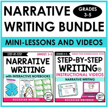 Preview of Narrative Writing Unit and Mini-Lesson Videos Bundle