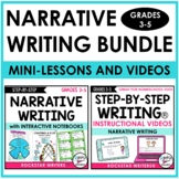 Narrative Writing Unit and Mini-Lesson Videos Bundle