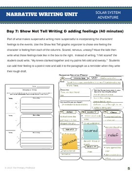 Suspense Writing: Narrative Writing Unit for 4th and 5th Graders