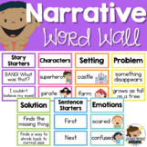 Narrative Writing Word Wall #catch24