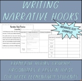 Narrative Writing - Writing Engaging Leads (Hooks)
