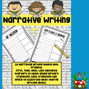 Narrative Writing with Prompts by Miss Courtnay's corner | TpT