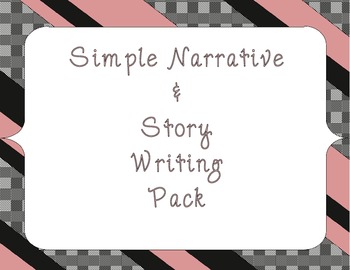 Preview of Narrative and Story Writing Packet