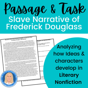 Preview of Narrative of Frederick Douglass | Passage & Literary Nonfiction Analysis Task