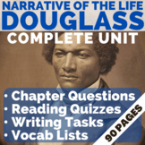 Narrative of the Life of Frederick Douglass | 3 Weeks of EDITABLE Lesson Plans!!