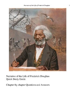 Preview of Narrative of the Life of Frederick Douglass Quick Study Guide