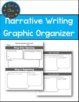Preview of Narrative or Story Writing Planner