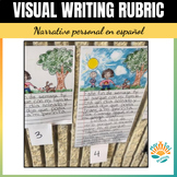 Narrativo Personal Visual Writing Rubric Rúbrica Visual en