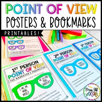 Preview of Narrator's Point of View Posters & Bookmarks