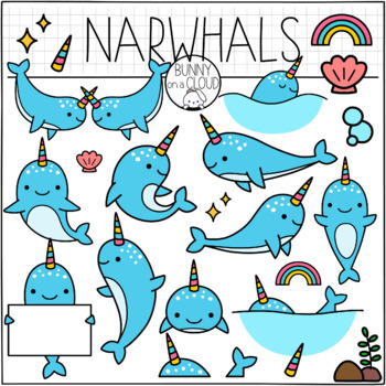 narwhal clipart