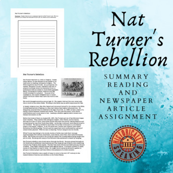 the confessions of nat turner summary