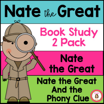 Preview of Nate the Great Book Study 2 Pack