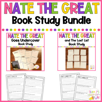 Nate the Great Book Study BUNDLE