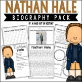 Nathan Hale Biography Unit Pack Research Project Revolutio