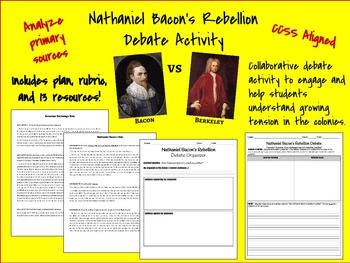 Preview of Nathaniel Bacon's Rebellion Debate