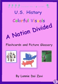 Preview of Nation Divided (Civil War)  COLORFUL VISUALS Include Me © Series