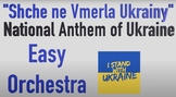 "National Anthem of Ukraine" for Young Orchestra - Sheet M