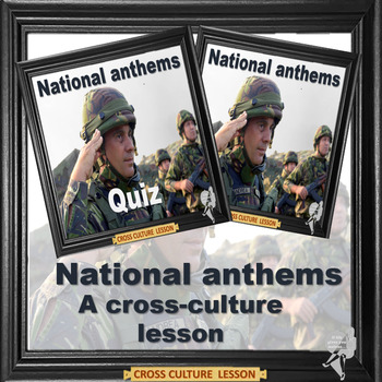 Preview of National Anthems -  ESL adult conversation  lesson in PowerPoint format